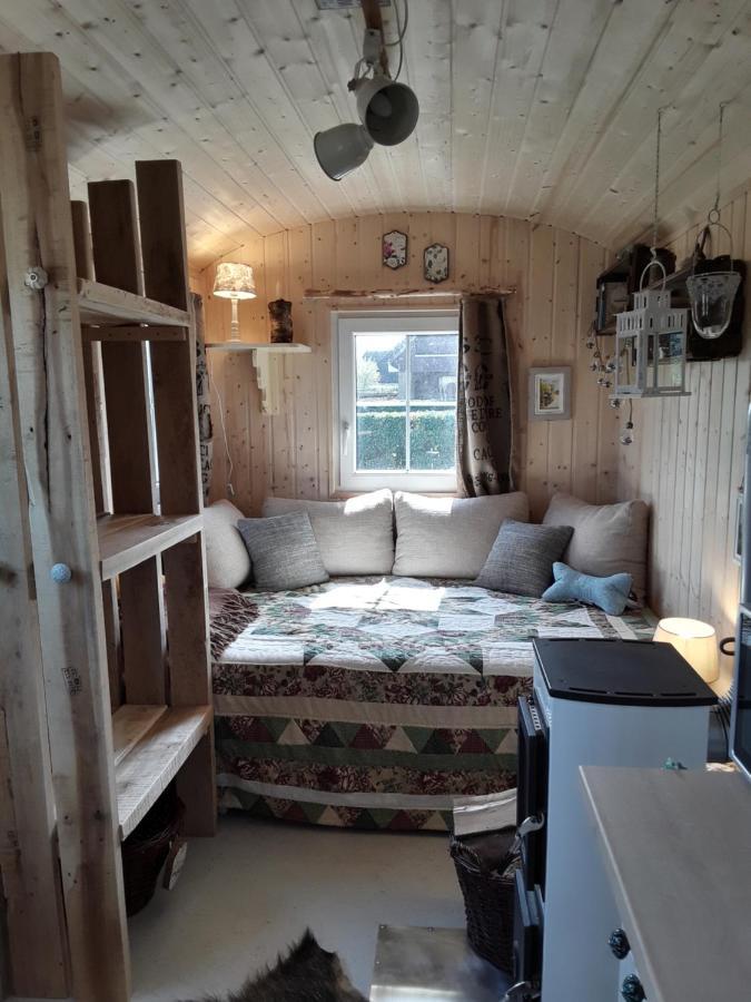 Schaeferwagen Auf'M Minibauernhof In Munster Villa Exteriör bild